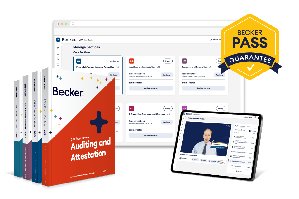 CPA Online Courses & Exam Review Packages | Becker