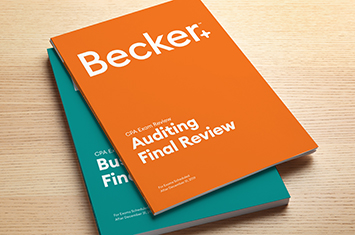 Becker Professional Education CPA Exam Review - V 1.0 AUD Textbook