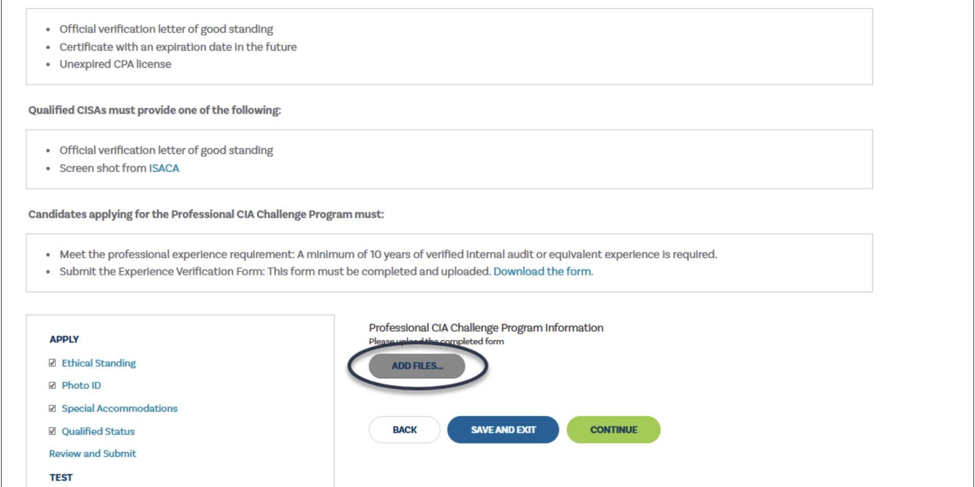 Step 6 Challenge Experience Pathway