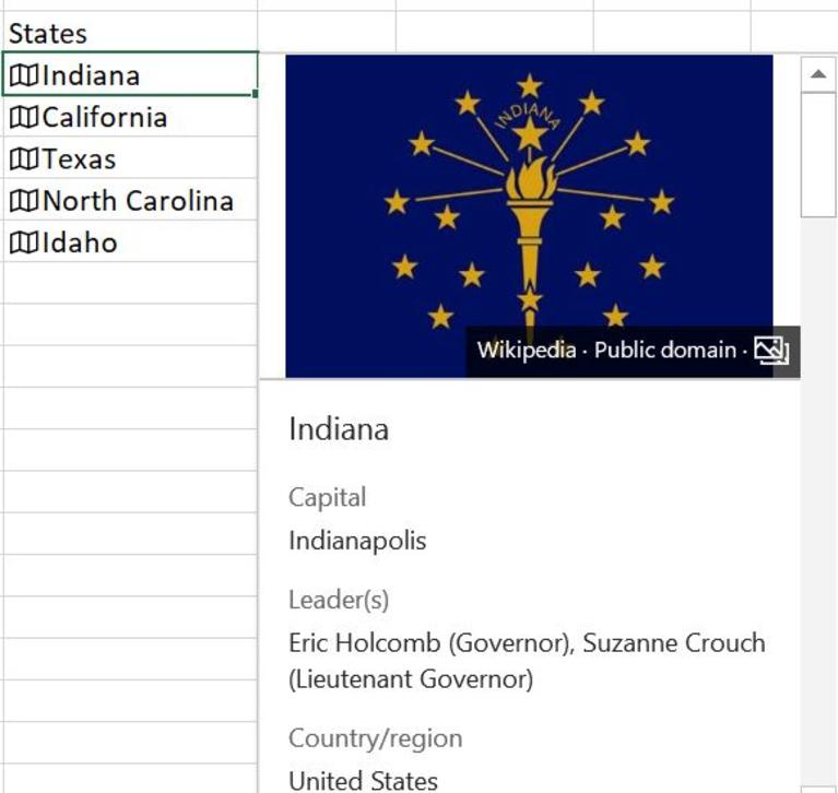 Excel’s New Geographic Data Types Becker