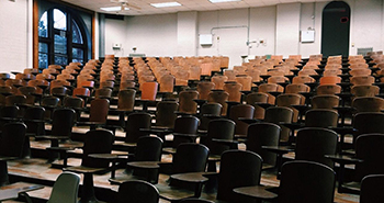 A lecture hall