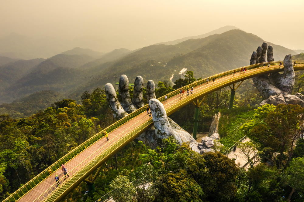 bridge in the mountains