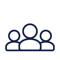Icon of group of people illustration