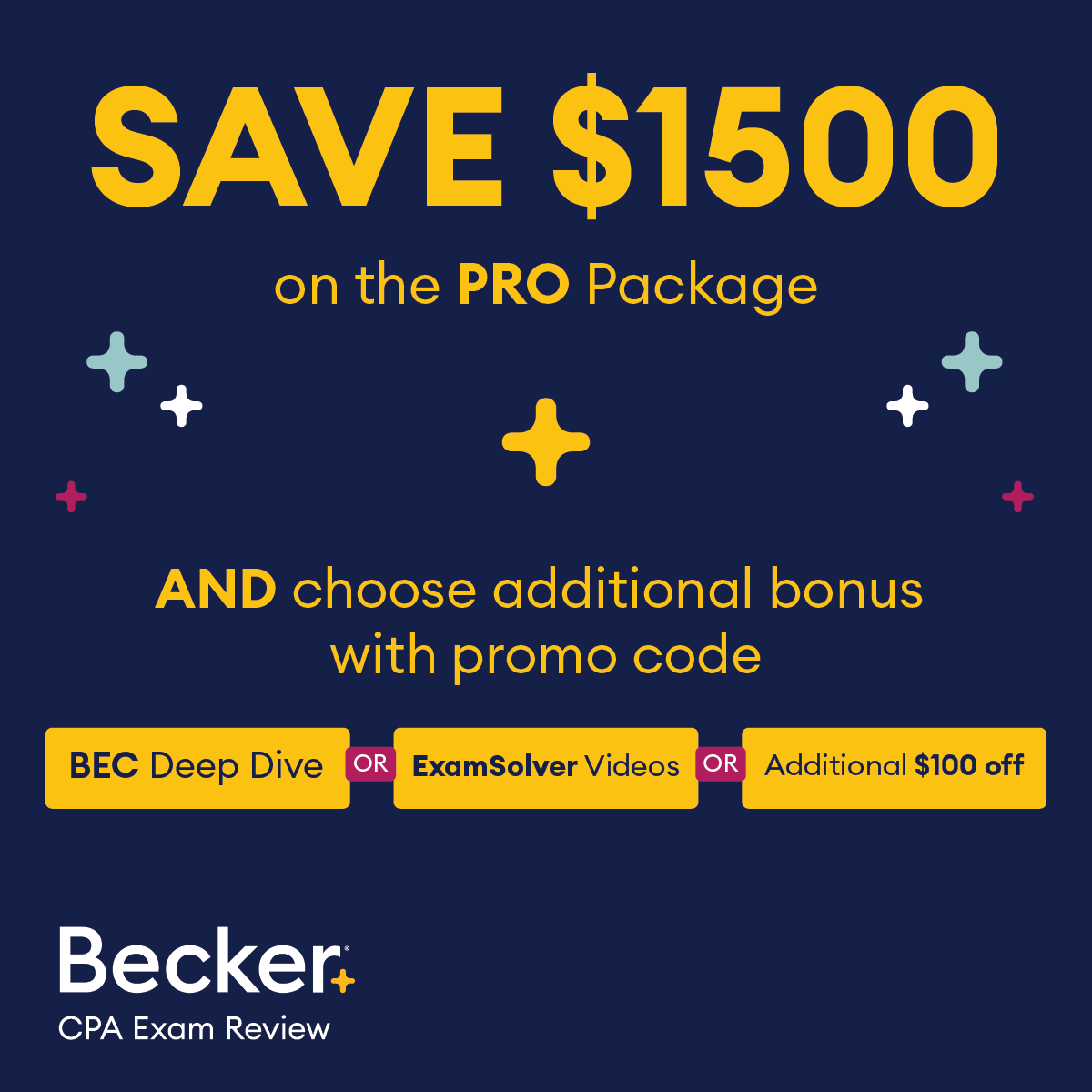 CPA Exam Review Course Pro Package Becker
