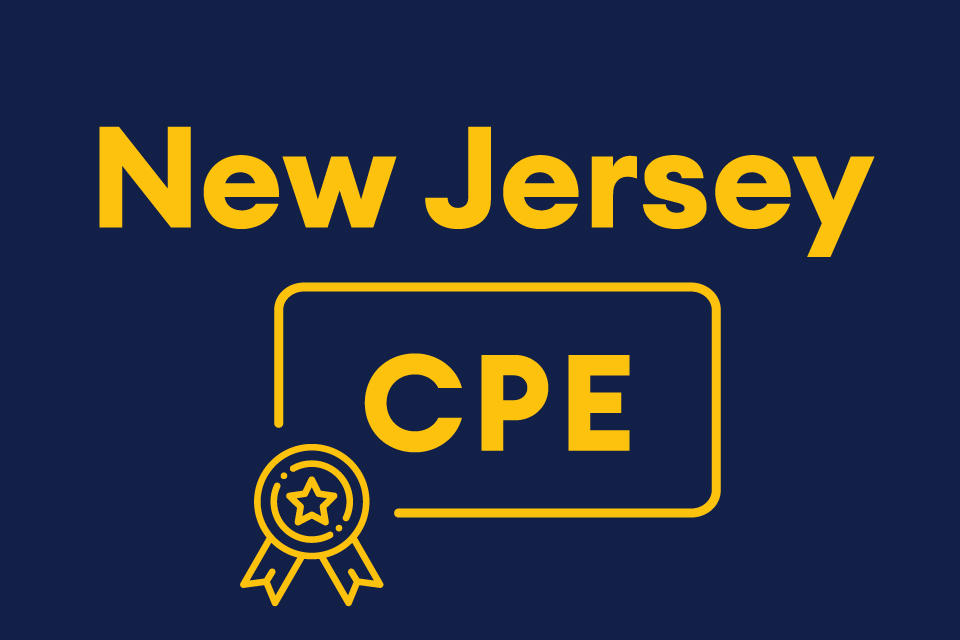 New Jersey CPE