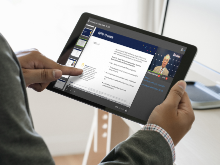 becker on a tablet