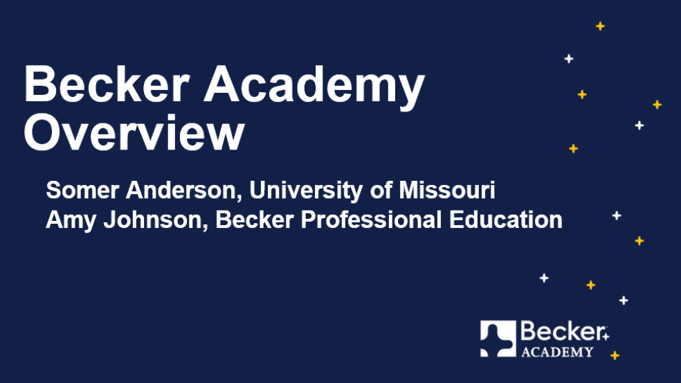 Becker Academy Overview