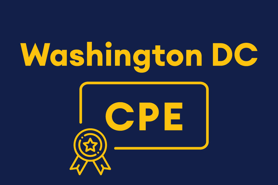 washington dc cpe