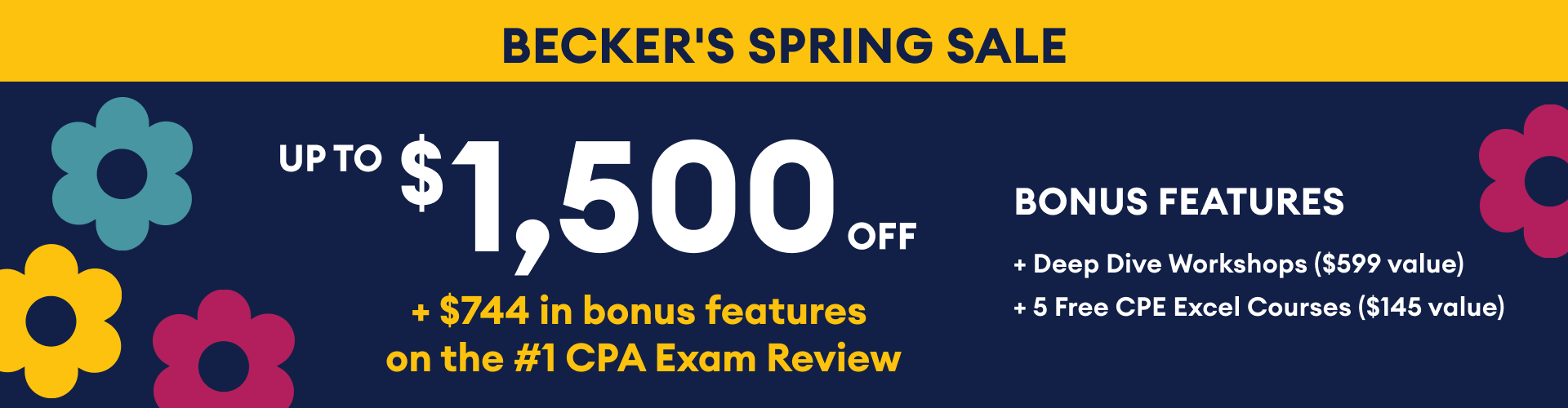 Becker Spring Sale $1,500 Off