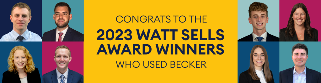 Elijah Watt Sells Award Winners Becker