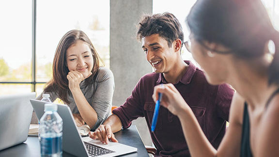CPA students studying