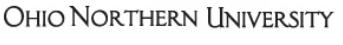 Ohio Northern University logo